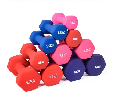 Viny Small Dumbbells Colors Dumbbells Conjunto